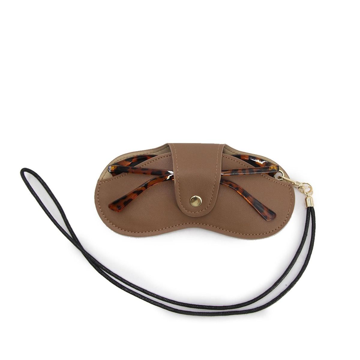 GENERICO - Funda Estuche Para Lentes Con Strap Colgante Unisex Moda