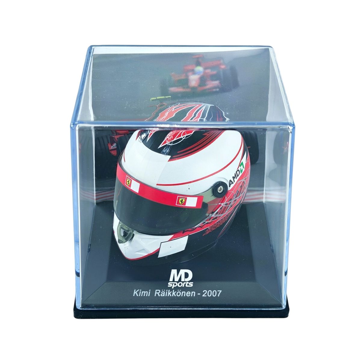 FORMULA 1 - Casco Formula 1 Casco Formula 1 Kimi Raikkonen Ferrari 2007 Spark 1:5