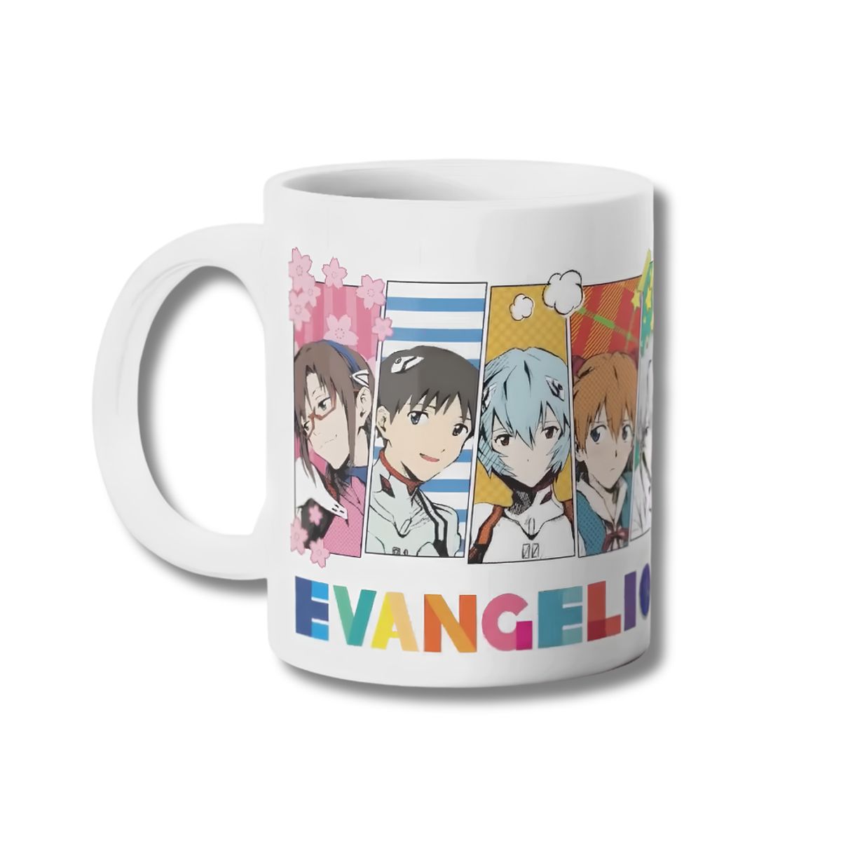GENERICO - Tazon Evangelion Colors Taza Sublimada 325ml