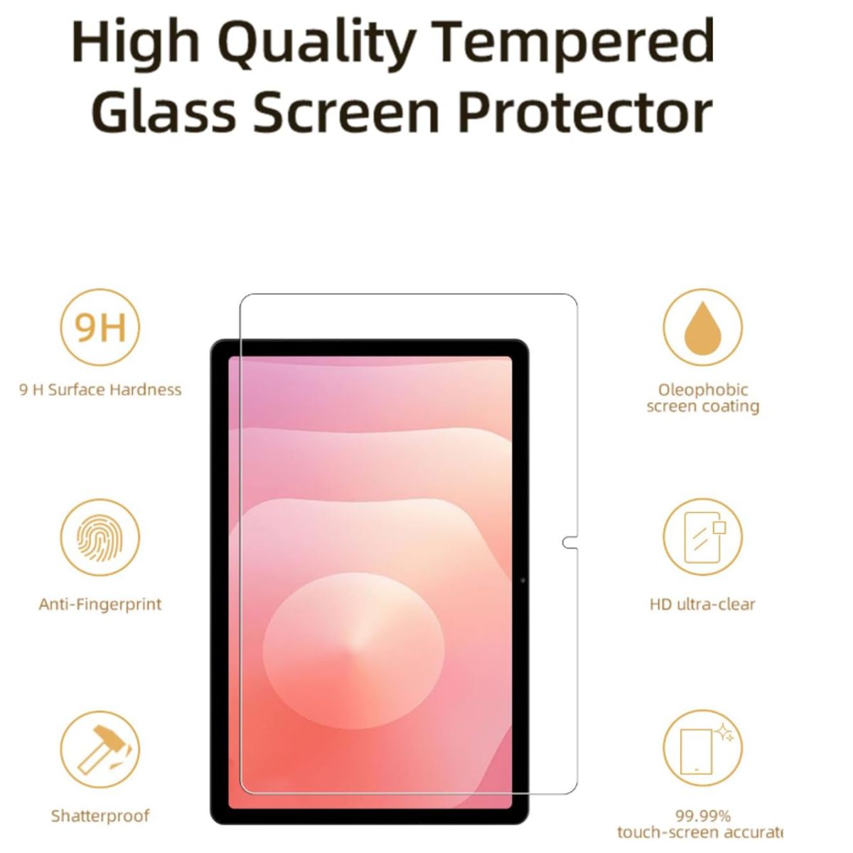 GENERICO - Mica Lámina De Vidrio Templado Para Samsung Tab S11 2025 11