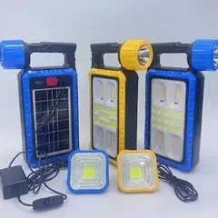 GENERICO - Linterna Reflector Solar Portátil Recargable Emergencia Camping