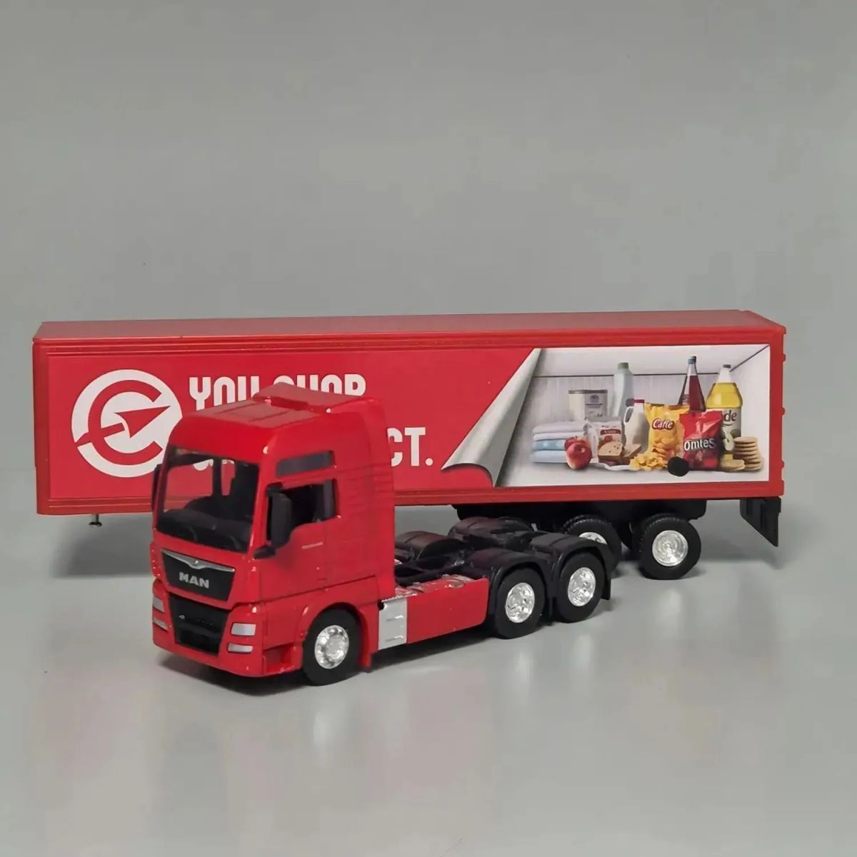 WELLY - CAMION MAN CON SEMIRREMOLQUE YOU SHOP 164