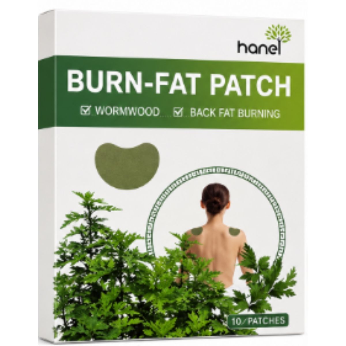 OEM - Parches para Espalda y Cuerpo de Uso Cómodo y Práctico x10