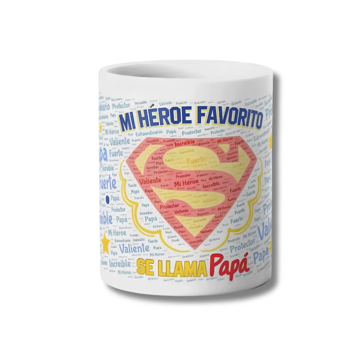GENERICO - Tazon Mi Heroe Favorito se llama Papá Taza Sublimada 325ml
