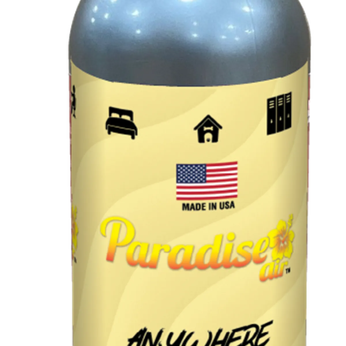 PARADISE - Aromatizante Paradise Air Spray Eliminador de Olores Cotton 207g