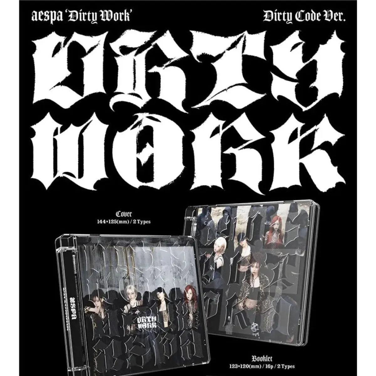 GENERICO - aespa Single ‘Dirty Work’ Dirty Code A Ver.