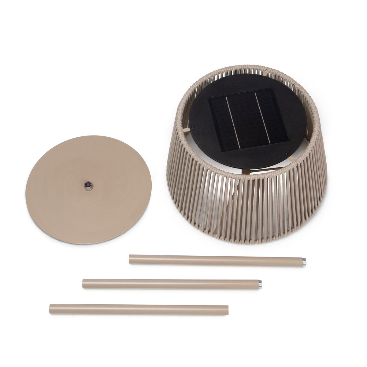 DRYHOOD - Lámpara solar recargable Høvann Beige