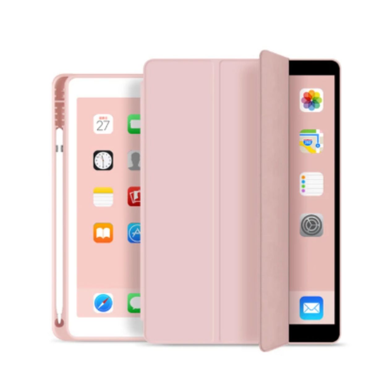GENERICO - Carcasa Smart Cover Ranura Para Tablet Redmi Pad 2 11 Rosado