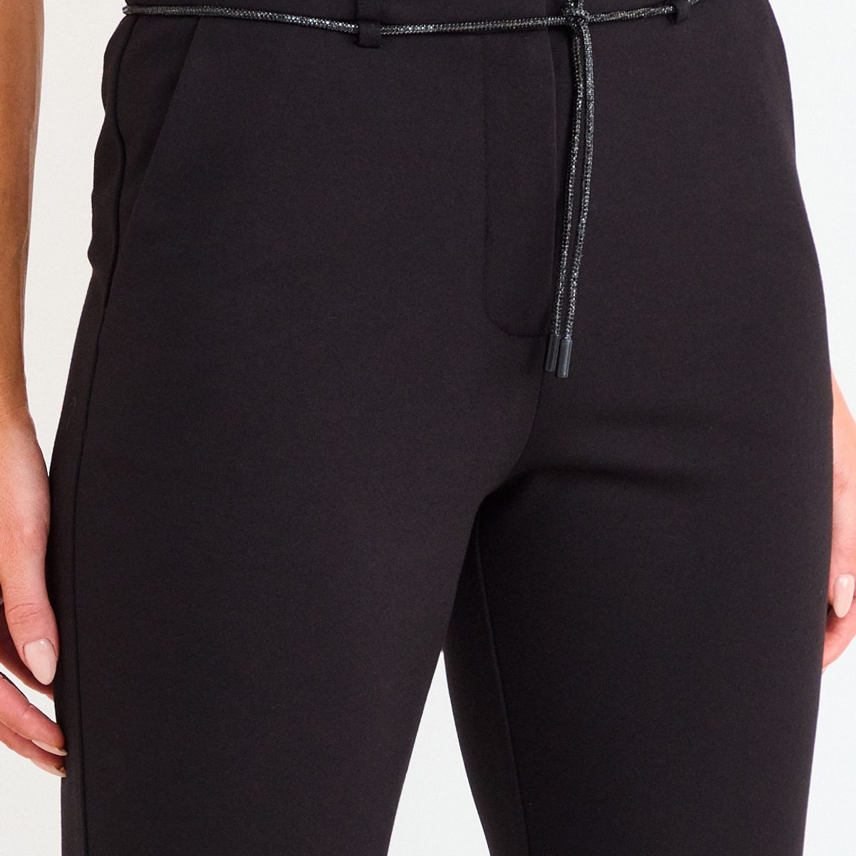 ASH - Calza Flare Mujer Negro Ash
