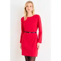 ASH - Vestido Formal Basico Mujer Rojo