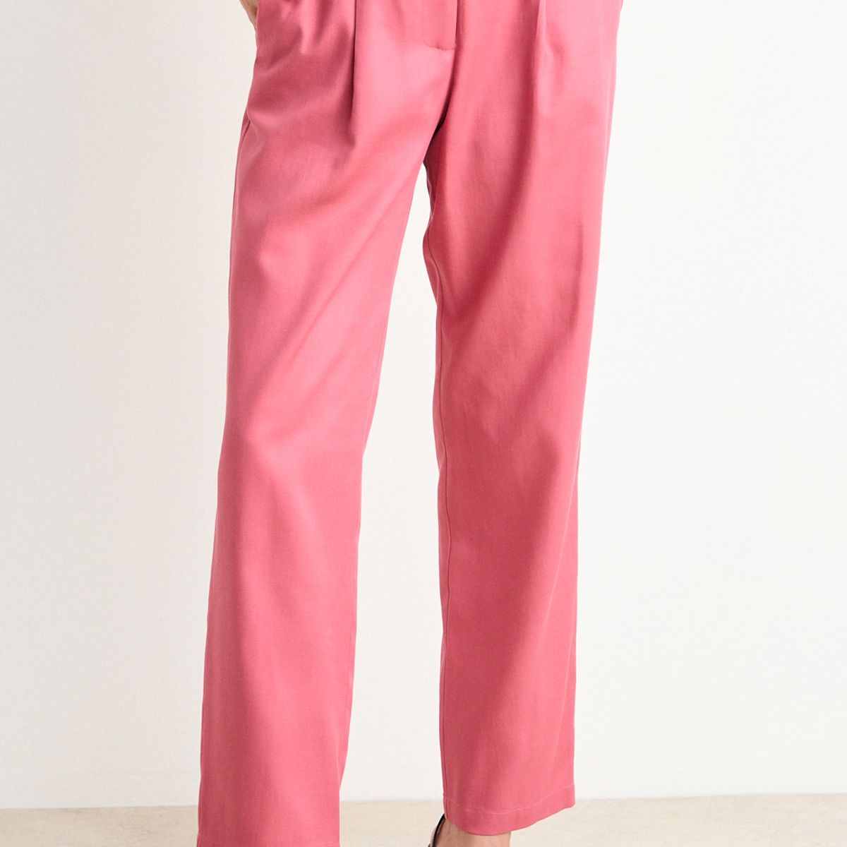 ASH - Pantalon Moda Liso Mujer Rosado Ash