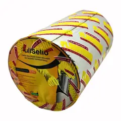 FULLSELLO - Cinta Tapagotera Asfáltica Aluminizada 20cmx5mt Impermeable