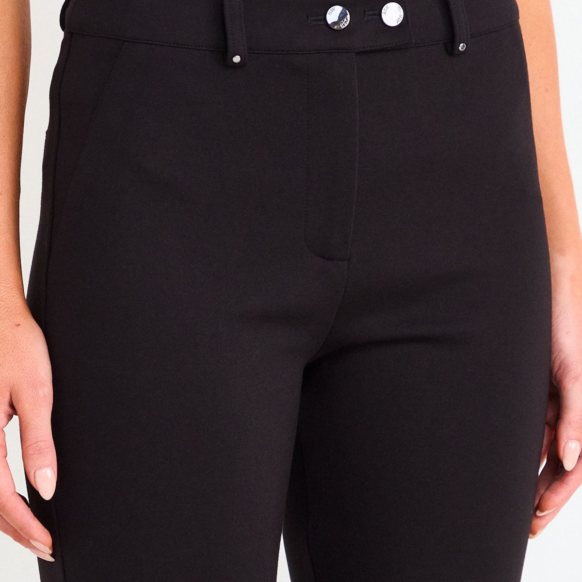 ASH - Calza Recta Mujer Negro Ash