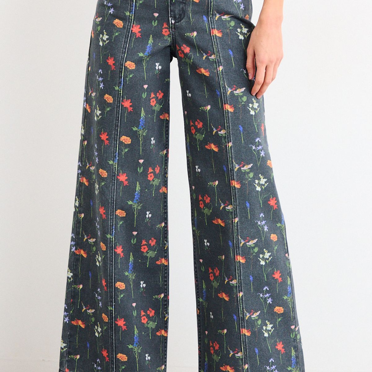 IO - Jeans Fantasia Mujer Gris Io