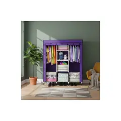 GENERICO - Armario Closet Ropero Armable Grande Color Morado