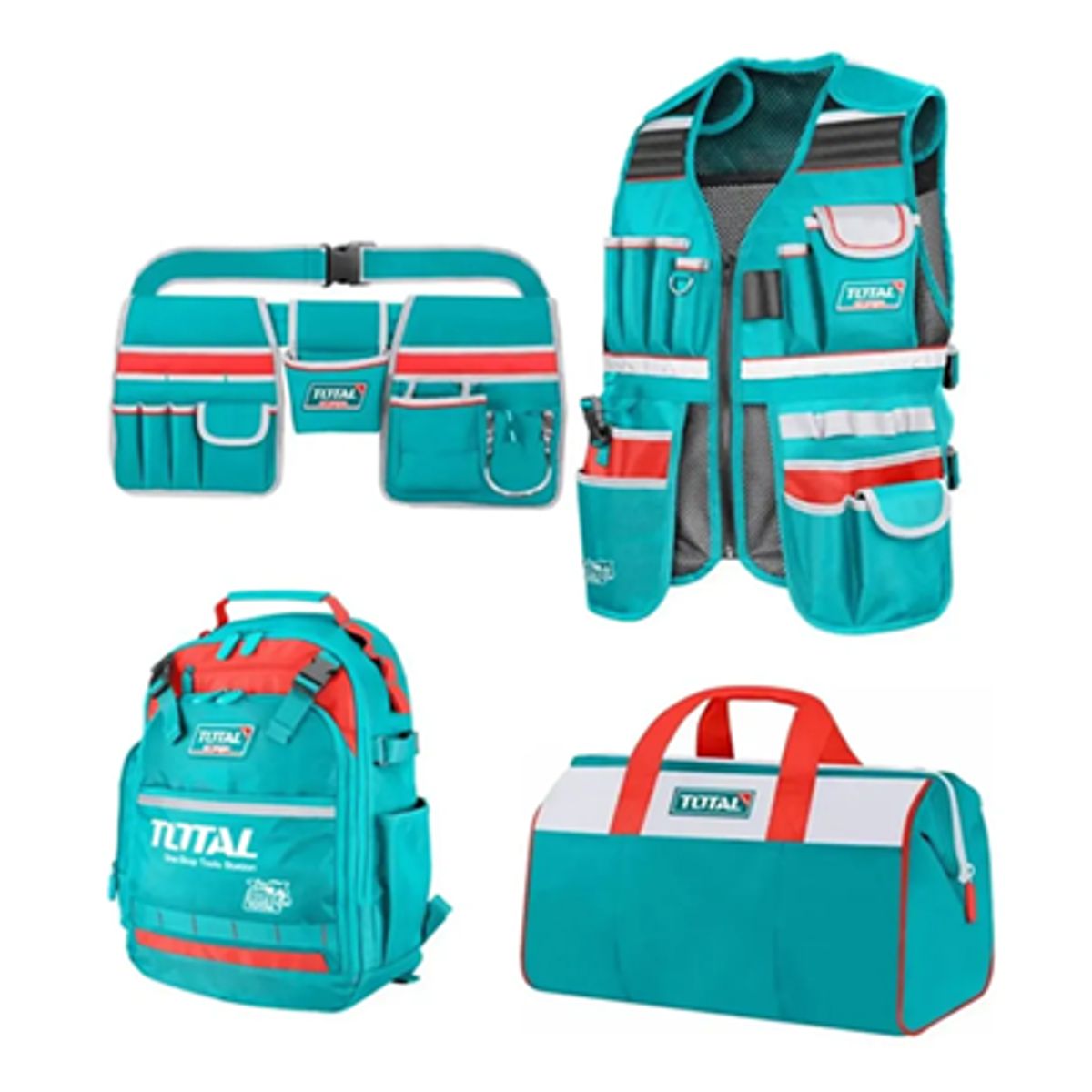 Kit Bolso+ Chaleco+ Coleto+ Bolso Total Tos230912, marca TOTAL TOOLS - Foto Principal