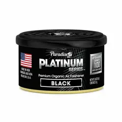 PARADISE - Aromatizante Air Platinium Serie Organic Can Black 52g