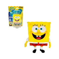 ANSALDO - FIGURA STRECH DE GOMA DE 11 A 15 CMS QUE SE ESTIRA BOB ESPONJA - BOB ESPONJA FELIZ