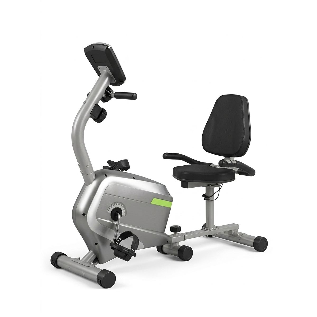 GENERICO - Bicicleta Eliptica Recostada Profesional DS6300 con Asiento 8 Niveles Resistencia