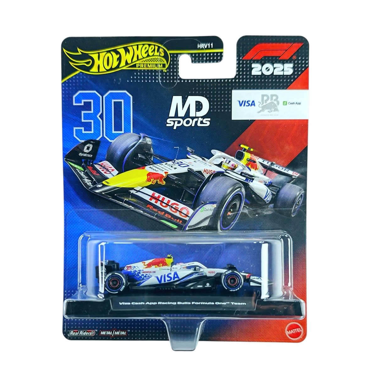 HOT WHEELS - Auto Formula 1 Racing Bulls VCARB 02 2025 #30 Liam Lawson HotWheels Premium 1:64