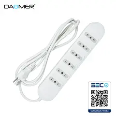 DAUMER - ALARGADOR 6 POS. 1.5m BLANCO