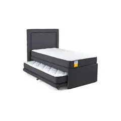 DRIMKIP - Cama Nido + Respaldo 1 Plaza 90X190