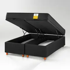 DRIMKIP - Cama Baúl Funcional 2 Plazas Plus 150X200