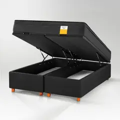 DRIMKIP - Cama Baúl Eurotop 2 Plazas Plus 150X200 Bd