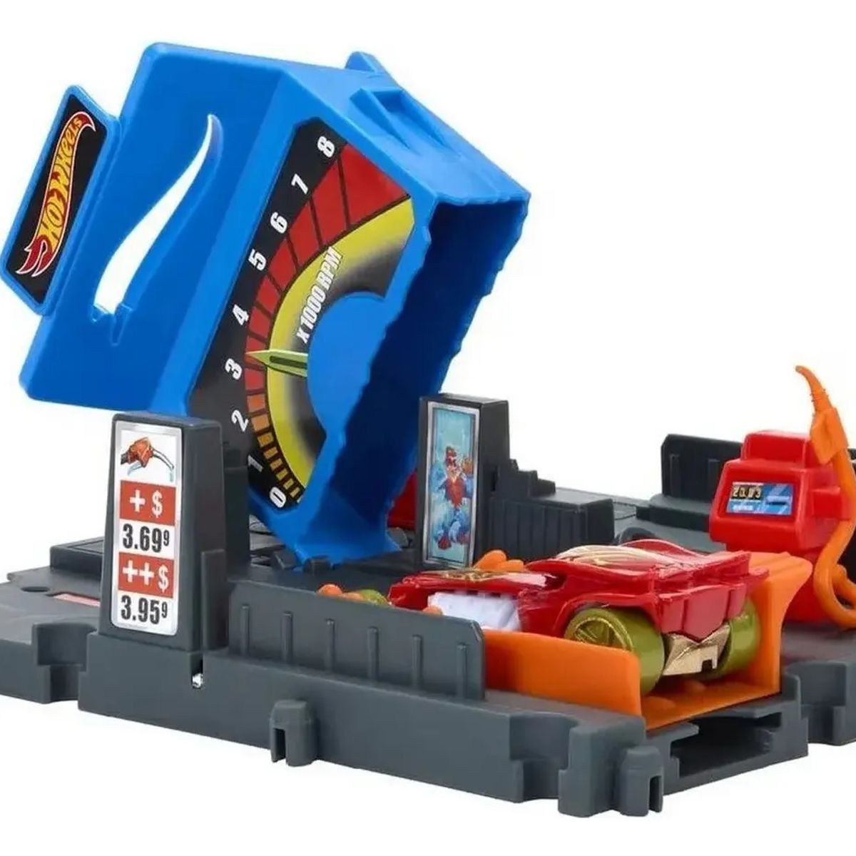 HOT WHEELS - Pista Hot wheels estacion de gasolina hkx45