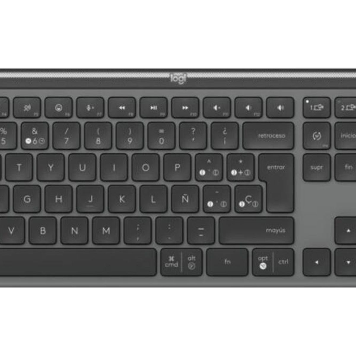 LOGITECH - Logitech Teclado inalambrico Signature Slim K950 Grafito Español