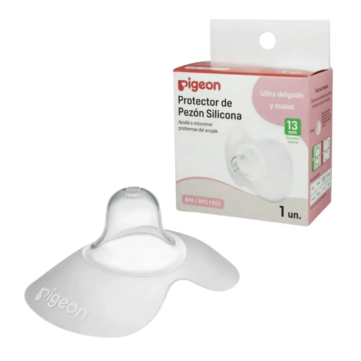 PIGEON - Pezoneras Pigeon Silicona Protector Pezon Lactancia talla M