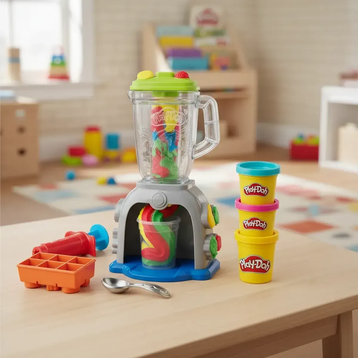 PLAY DOH - LICUADORA DE BATIDOS COLORIDOS PLAY DOH HASBRO