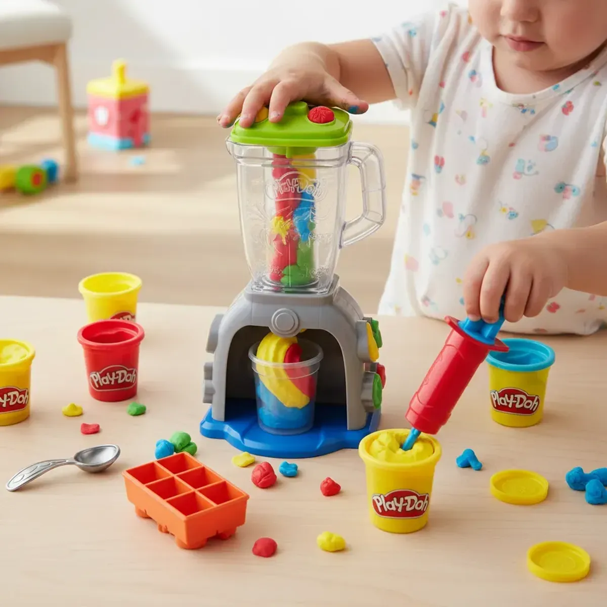 PLAY DOH - LICUADORA DE BATIDOS COLORIDOS PLAY DOH HASBRO