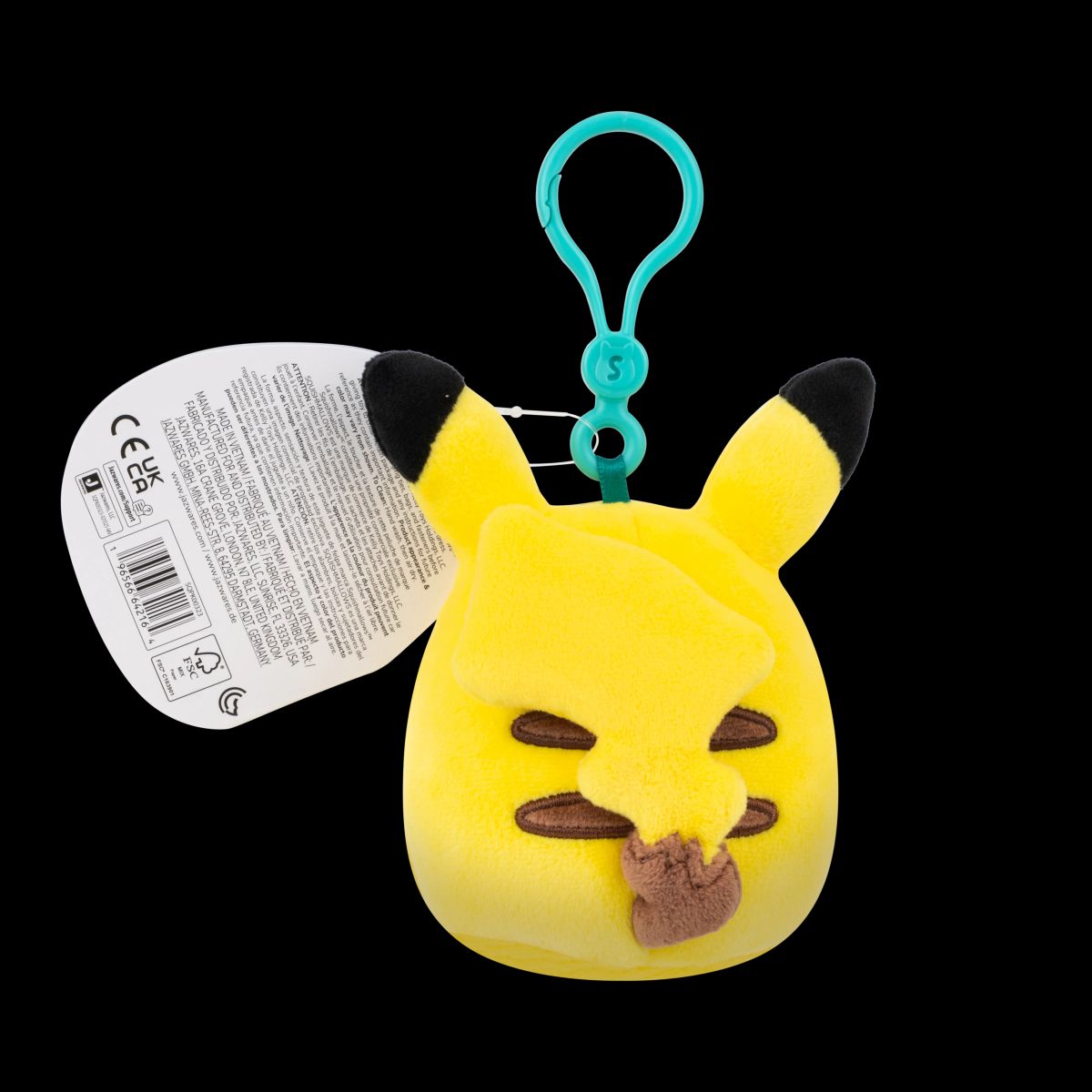 POKEMON - (POKEMON) POKEMON PELUCHE CLIP - PIKACHU