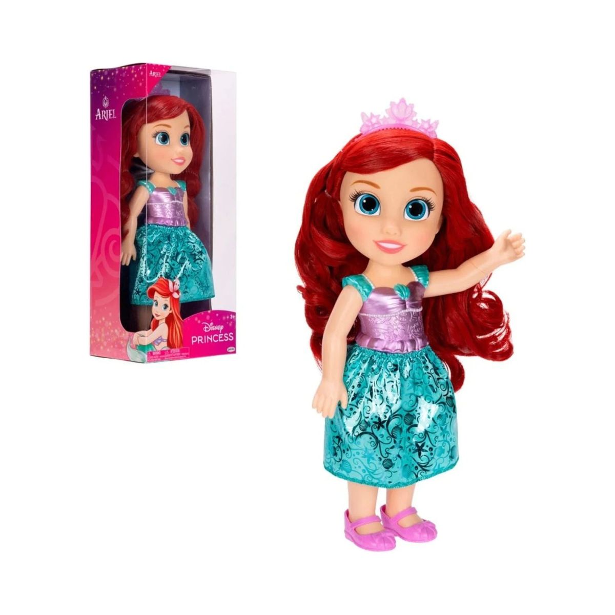 DISNEY - (PRINCESAS) MUÃ?ECA 37 CM PRINCESAS DE DISNEY - ARIEL