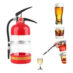 GENERICO - Dispensador de Bebidas y Coctelera con forma de Extintor