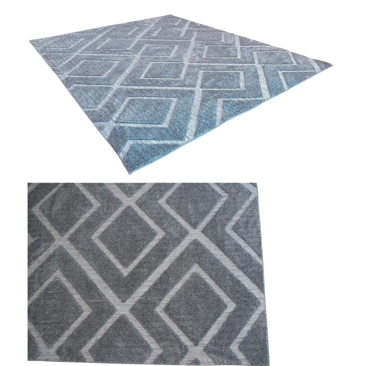 GENERICO - Alfombra Jacquard De Algodón 200x240 Cm