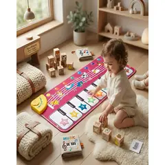 GENERICO - Alfombra Musical Sensorial para Niños y Bebés