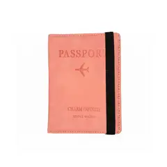 GENERICO - Porta Pasaporte Documentos Funda Protectora Viaje Con Rfid