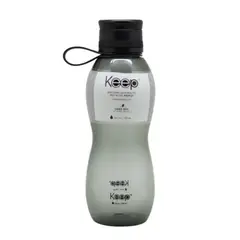 KEEP - Botella Sport Pp Value Agua 700ml Colores Negro