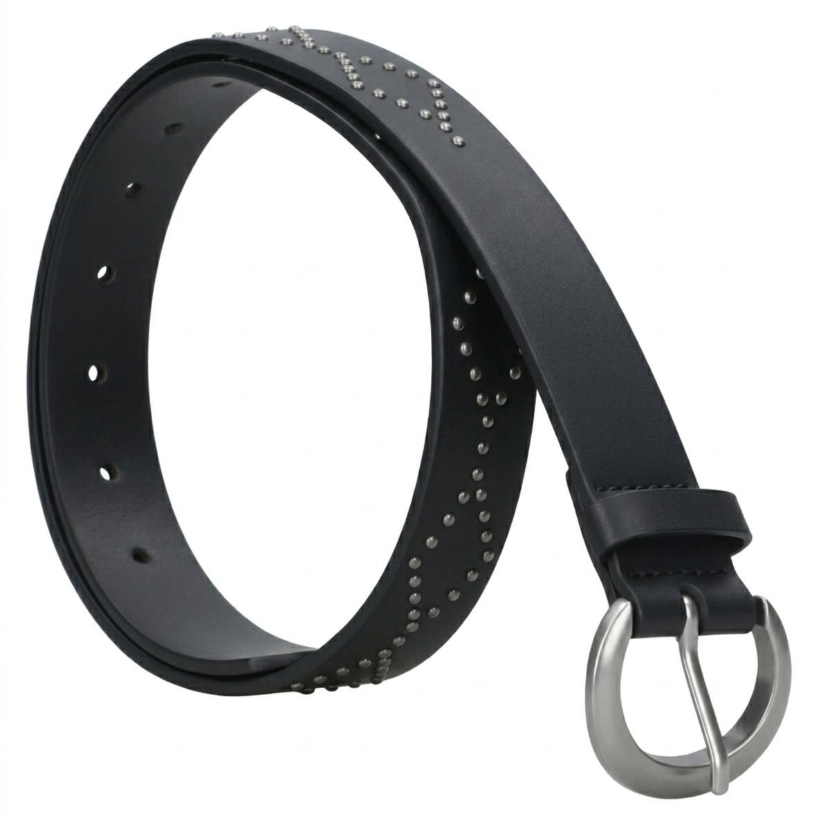 PANAMA JACK - Cinturon Mujer Tachas Negro Panama Jack