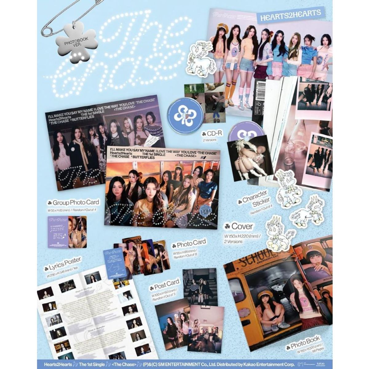 GENERICO - H2H The 1st Single ‘The Chase’ Photo Book B Ver.