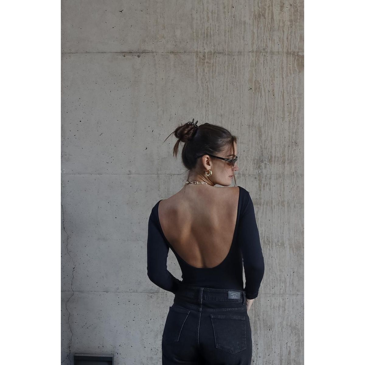 SIETE MARES - LENI BODY NEGRO