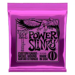 ERNIE BALL - Set de Cuerdas para Guitarra Eléctrica 11-48 P02220 POWER SLINKY