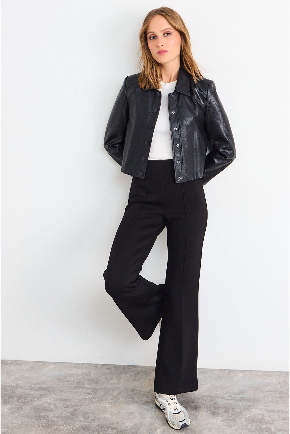 IO Calza Lisa Mujer Negro Io | Falabella Chile