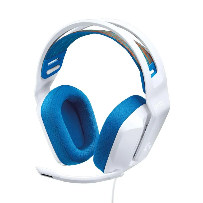 Audifono Gamer G335 Blanco Blanco