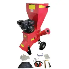 GENERICO - Chipeadora Trituradora de Ramas y Palos a Gasolina 7Hp