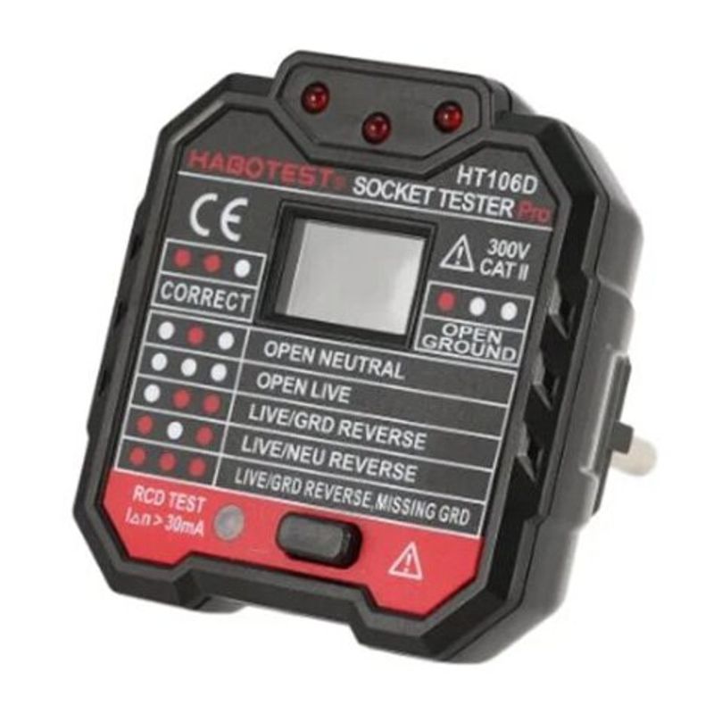 GENERICO - Probador De Enchufes Ht106D