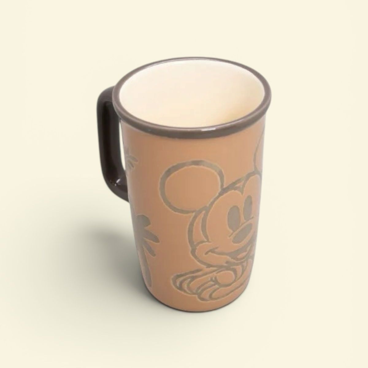 DISNEY - TAZON LATTE DE CERAMICA MICKEY MOUSE CAMEL 550 ML DISNEY