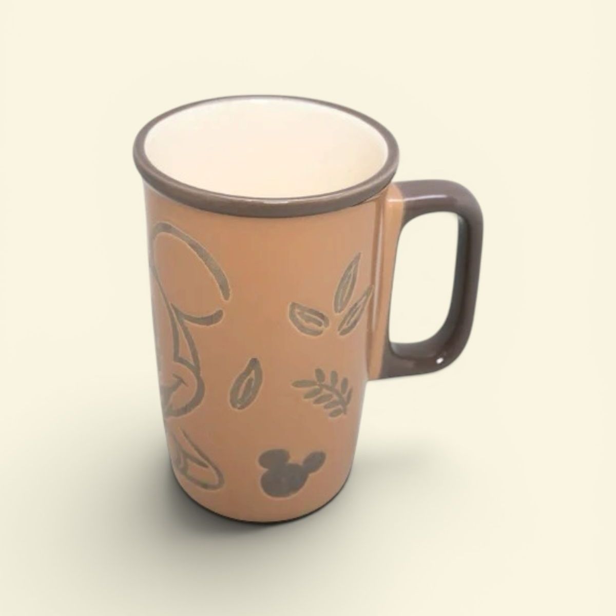 DISNEY - TAZON LATTE DE CERAMICA MICKEY MOUSE CAMEL 550 ML DISNEY